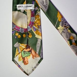 Dolce & Gabbana Pin-up Tie!! Vintage 90's